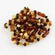 10 Multi BAROQUE Baltic amber teething bracelets 14cm