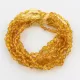 10 Raw Honey BEANS Baltic amber teething necklaces 33cm