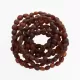 10 Raw Cognac BEANS Baltic amber adult stretchy bracelets 19cm