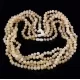 5 Butter BAROQUE beads Baltic amber adult necklaces 55cm