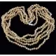 5 Butter BAROQUE beads Baltic amber adult necklaces 65cm