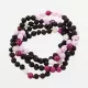 4 Big Raw Cherry Gems BAROQUE Anklets Bracelets 25cm