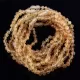 10 Raw Honey BAROQUE teething Baltic amber necklaces 28cm