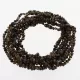 10 Dark BAROQUE teething Baltic amber necklaces 38cm