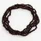 5 Ruby BAROQUE beads Baltic amber adult necklaces 45cm