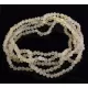 5 Raw Lemon BAROQUE Baltic amber adult necklaces 45cm