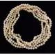 5 Raw Milk BAROQUE Baltic amber adult necklaces 46cm