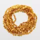 10 Butter BAROQUE Baltic amber teething necklaces 32cm