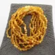 9 Raw Honey BAROQUE Baltic amber teething necklaces 32cm