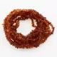 11 Cognac CHIPS Baltic amber teething necklaces 32cm