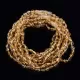 10 Lemon BEANS teething Baltic amber necklaces 33cm