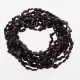 10 Cherry BEANS Baltic amber teething necklaces 32cm