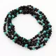 5 Raw Cherry Gems Baltic Amber teething necklaces 33cm