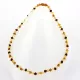 Multi BAROQUE beads Baltic amber necklace 53cm