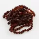 10 Cognac BAROQUE Baltic amber teething bracelets 14cm
