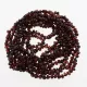 10 Ruby BAROQUE Baltic amber teething necklaces 32cm