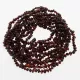 10 Ruby BAROQUE Baltic amber teething necklaces 32cm