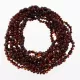 10 Ruby BAROQUE Baltic amber teething necklaces 32cm