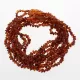 9 Cognac CHIPS Baltic amber teething necklaces 32cm