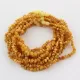 10 Butter NUGGETS Baltic amber teething necklaces 32cm