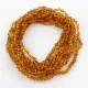 10 Honey BAROQUE Baltic amber teething necklaces 33cm