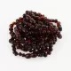 10 Ruby BAROQUE Baltic amber teething bracelets 16cm