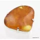 Exclusive Baltic amber silver brooch