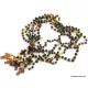 Lot of 5 Christian ROSARIES made of natural Baltic amber
