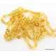10 Lemon BAROQUE Baltic amber adult bracelets