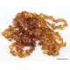 10 Cognac Leave  Baltic amber elastic adult bracelets