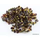 10 Leave  Baltic amber elastic adult bracelets