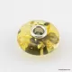 Green Baltic amber PANDORA style bead