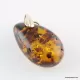 Baltic amber DROP pendant