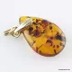 Baltic amber DROP pendant