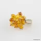 Grape honey Baltic amber dangle pendant
