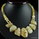 Vintage unique pieces Baltic amber choker 17in