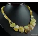 Vintage unique pieces Baltic amber choker 18in
